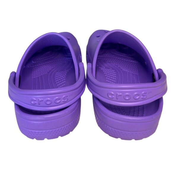 Crocs Kids Classic Clog in Galaxy Purple – Size 4 New with Tags - Picture 10 of 13